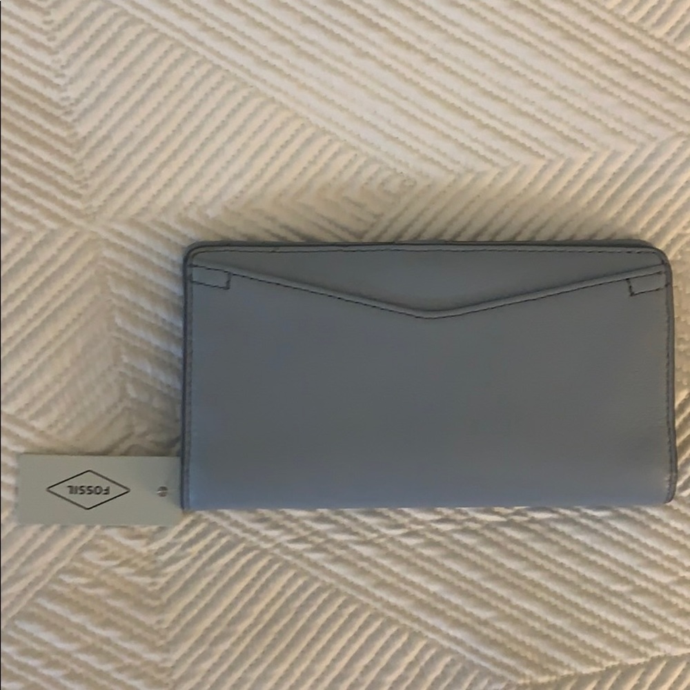 Fossil Light Blue wallet